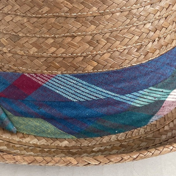 Stetson Madrigal Coconut Straw Porkpie Hat Brown Size XL - Picture 7 of 16